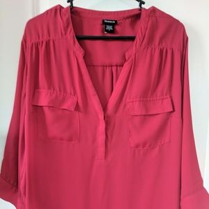 Harper-Georgette Pullover blouse